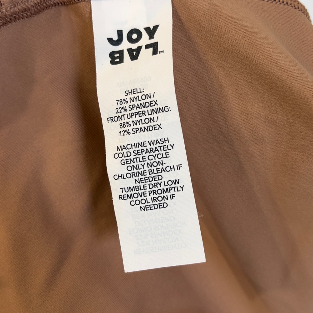 JoyLab Tan Corset Jumpsuit with Flare legs - Picture 5 of 7